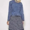 Denim Jacket In Medium Blue