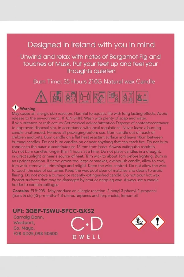 Destress Scented Candle