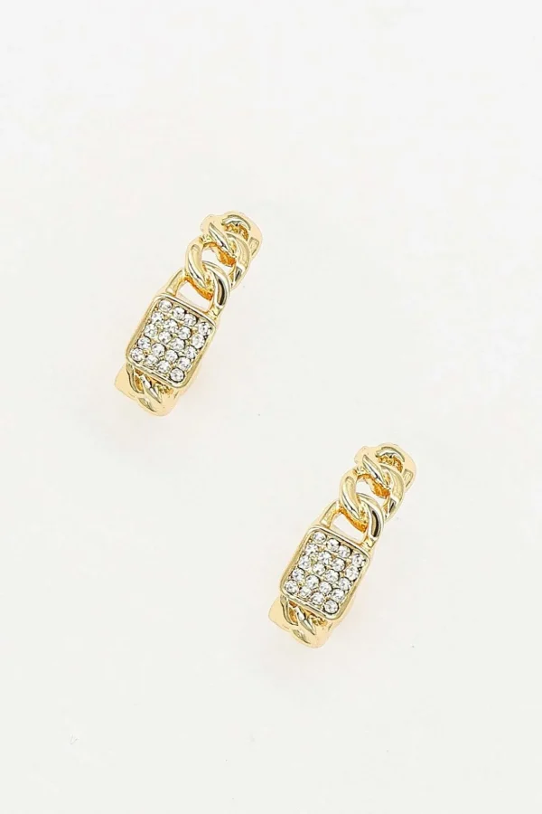 Diamante Hoop Earrings - Soul Special