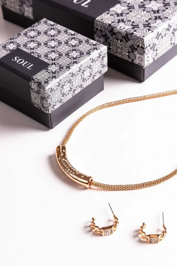 Diamante Hoop Earrings - Soul Special