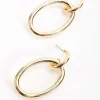 Double Drop Hoop Earrings