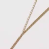 Double Strand Pearl Drop Chain
