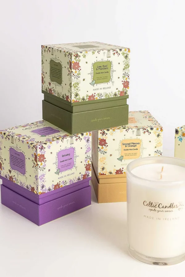 Double Wick Lime & Basil Candle