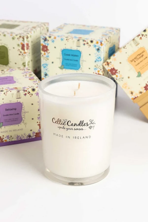 Double Wick Spiced Mimosa Candle