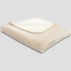 Duo Cotton Throw 150X200Cm In Ecru
