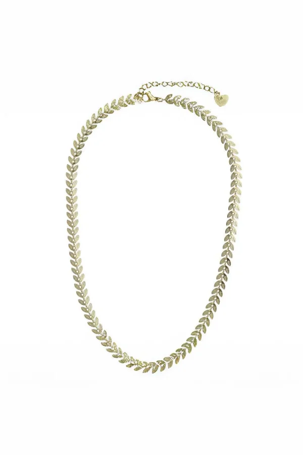 Ear Of Wheat Gold Necklace