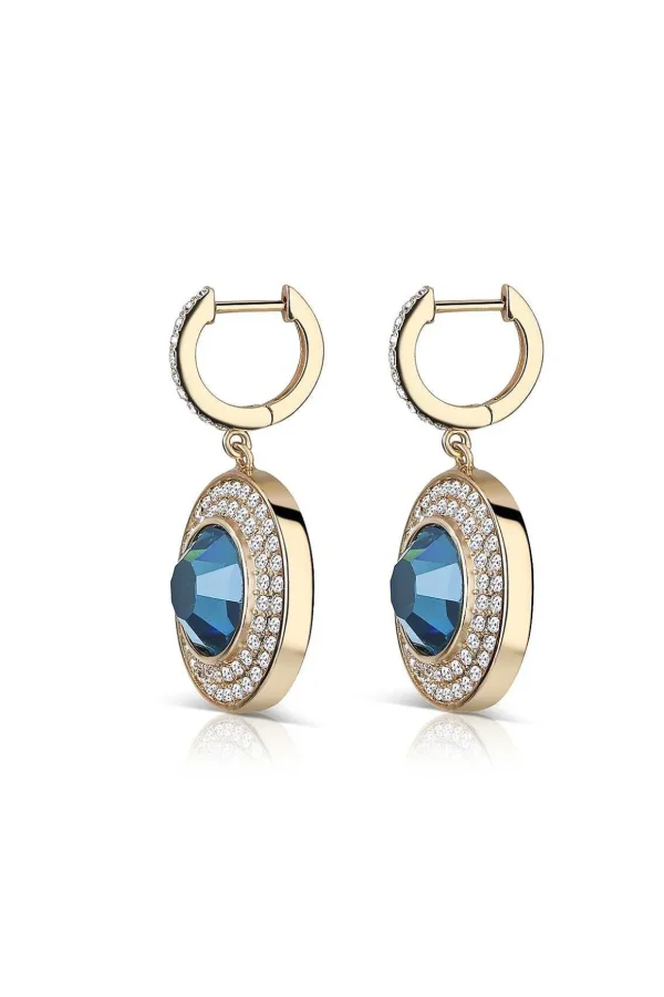Earrings With Montana Stone