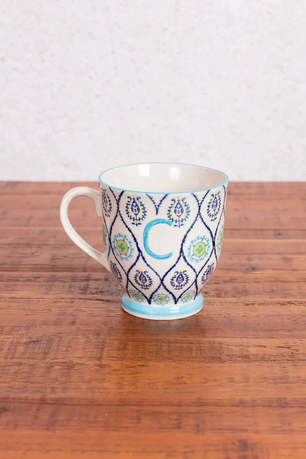 Eclectic Alphabet Mug C