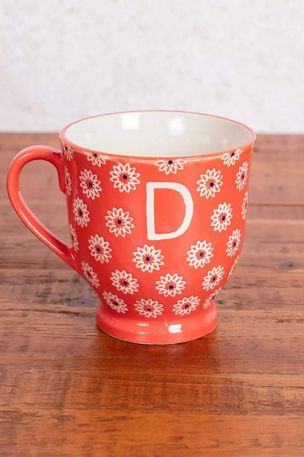 Eclectic Alphabet Mug D