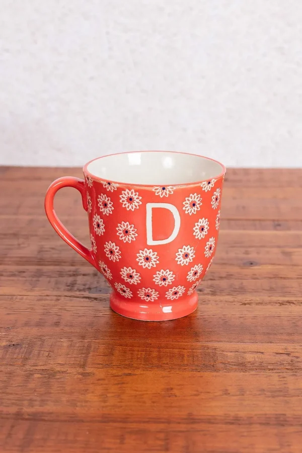Eclectic Alphabet Mug D