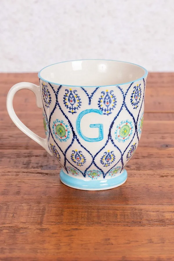 Eclectic Alphabet Mug G