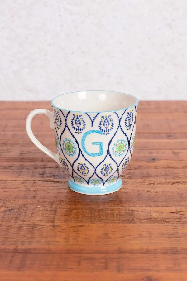 Eclectic Alphabet Mug G