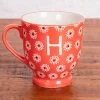 Eclectic Alphabet Mug H
