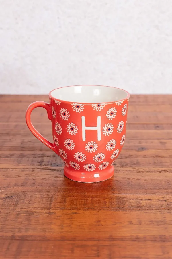 Eclectic Alphabet Mug H