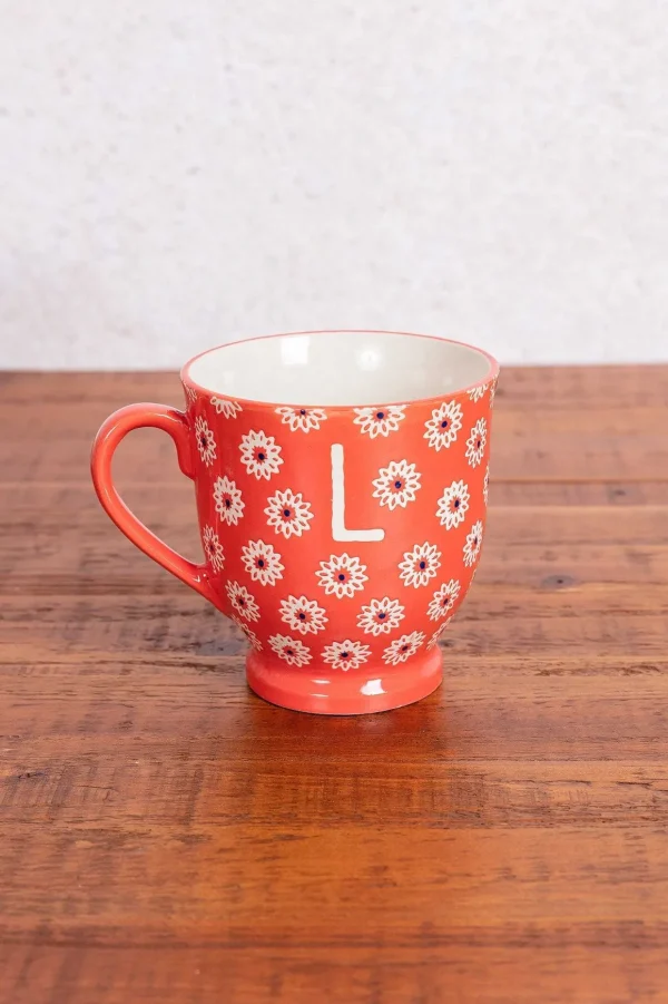 Eclectic Alphabet Mug L