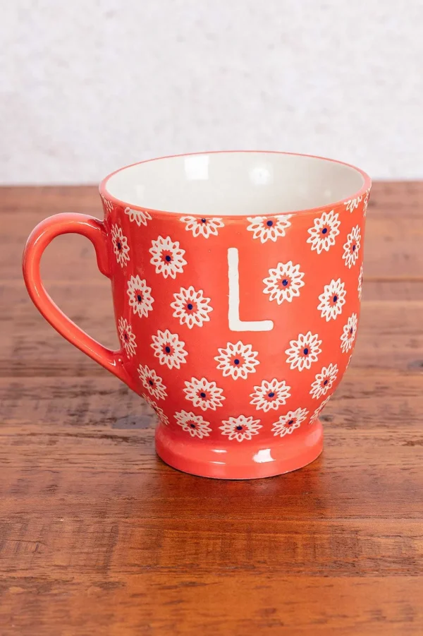 Eclectic Alphabet Mug L