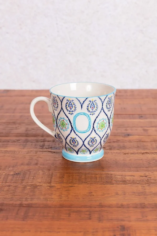 Eclectic Alphabet Mug O