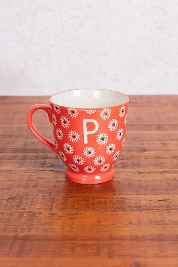 Eclectic Alphabet Mug P