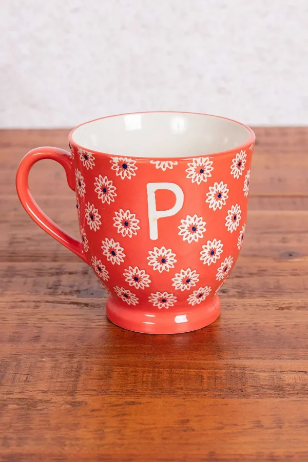 Eclectic Alphabet Mug P