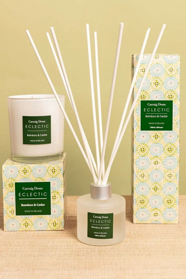 Eclectic Bamboo & Cedar Fragrance Set