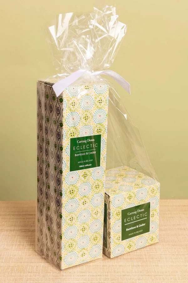 Eclectic Bamboo & Cedar Fragrance Set