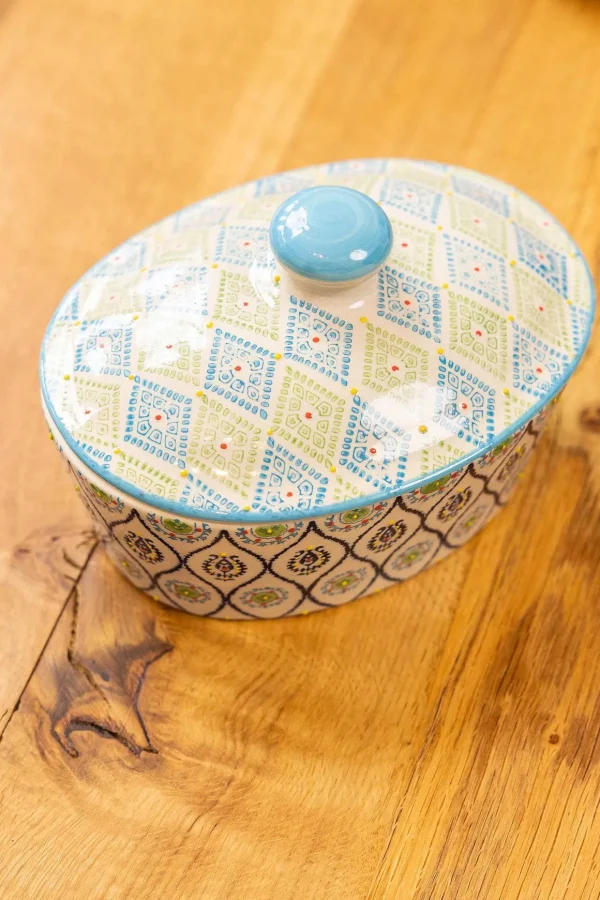 Eclectic Butter Dish