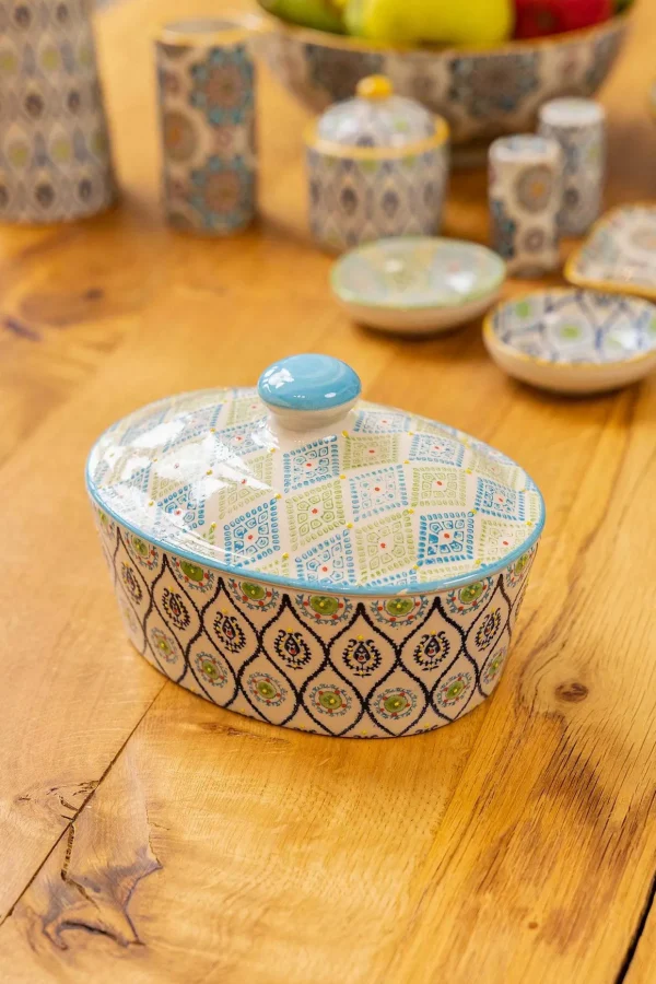 Eclectic Butter Dish