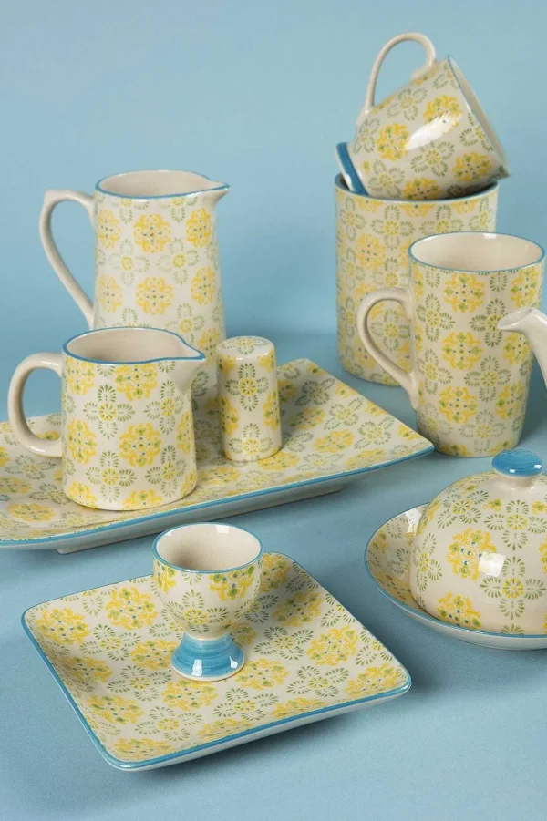 Eclectic Ceramic Butter Dish