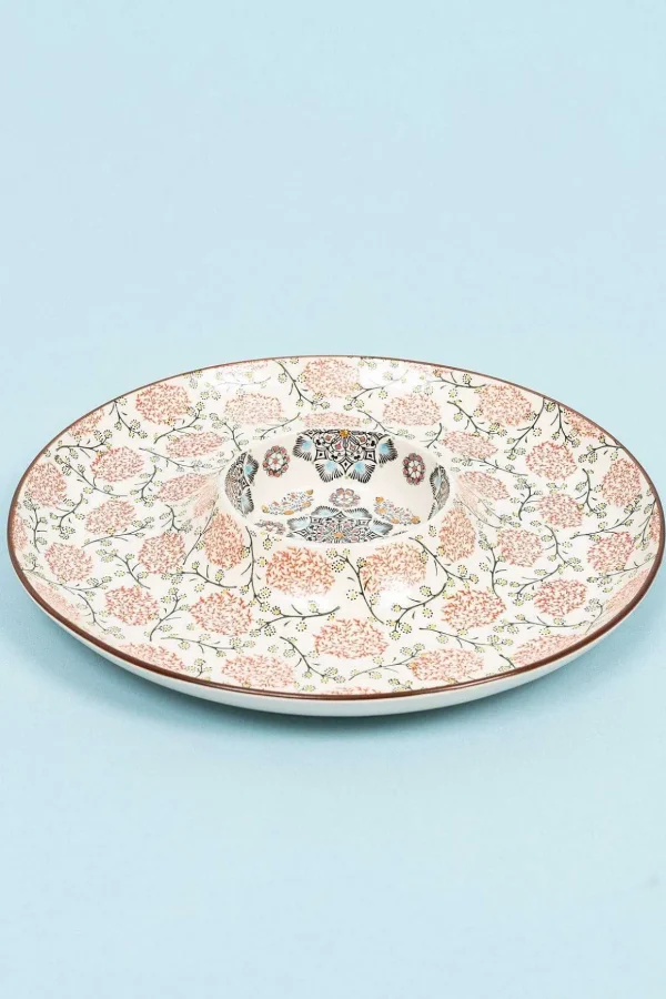 Eclectic Chip And Dip Dish
