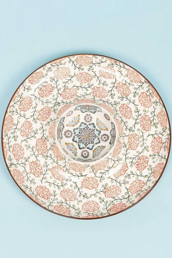 Eclectic Chip And Dip Dish