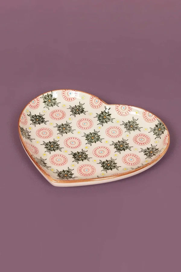 Eclectic Heart Shaped Dish