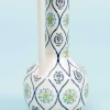 Eclectic Long Neck Vase