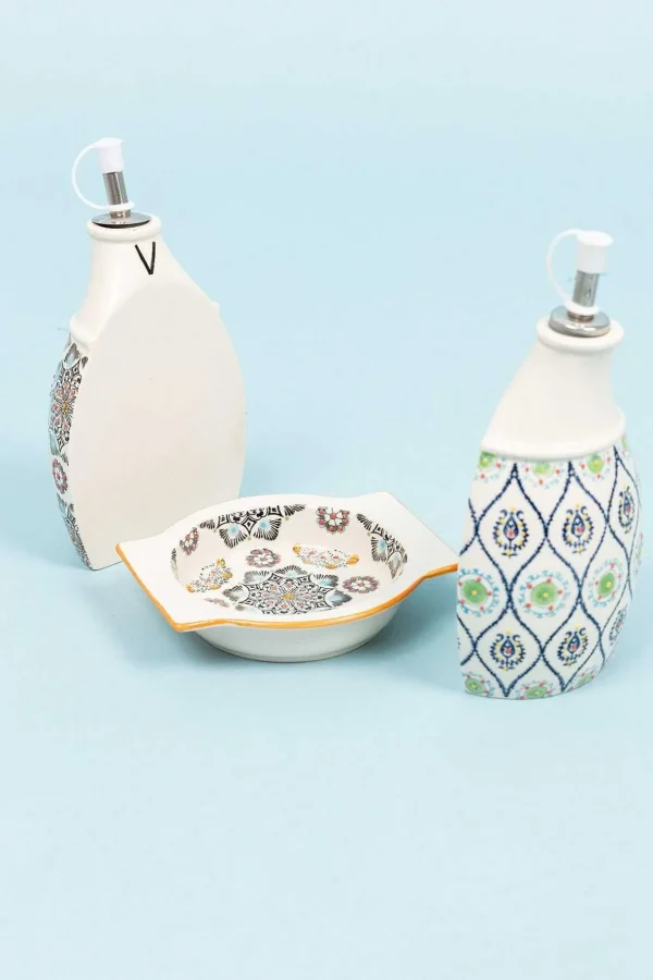 Eclectic Oil & Vinegar Serve Set
