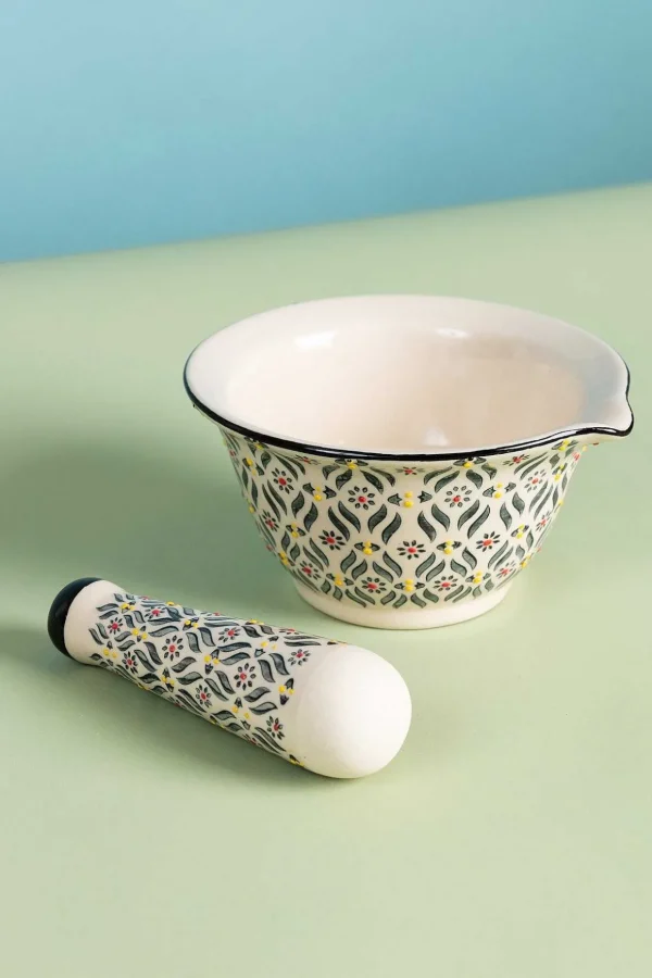 Eclectic Pestle And Mortar Set