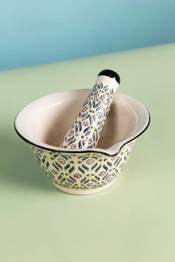 Eclectic Pestle And Mortar Set