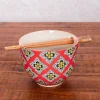 Eclectic Rice Serving Bowl