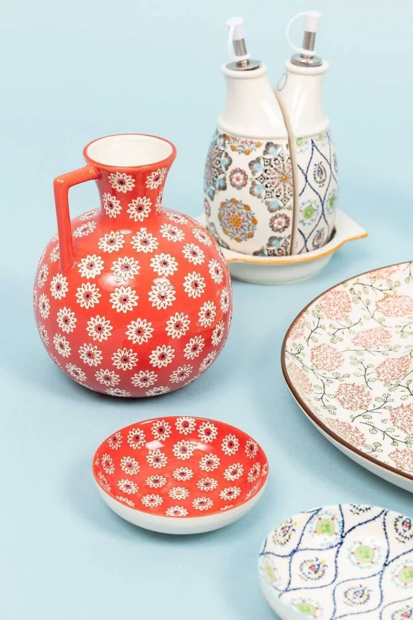 Eclectic Round Vase