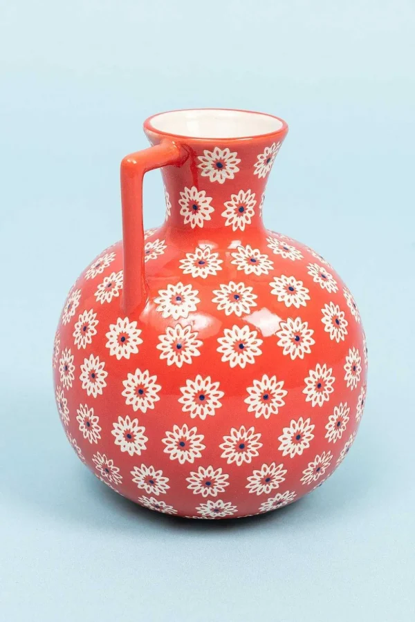 Eclectic Round Vase