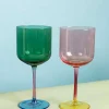 Eclectic Wine Glass Set Of 2