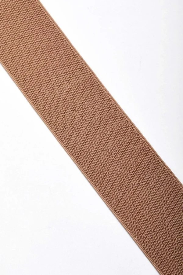 Elasticated Brown Belt