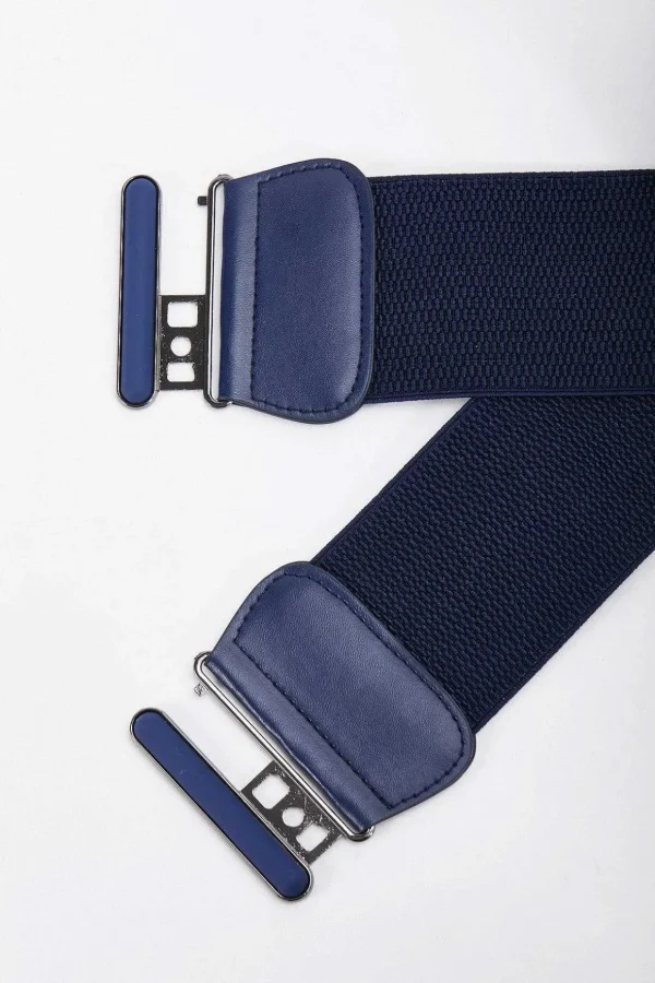 Elasticated Navy Belt