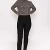 Elasticated Trousers In Black
