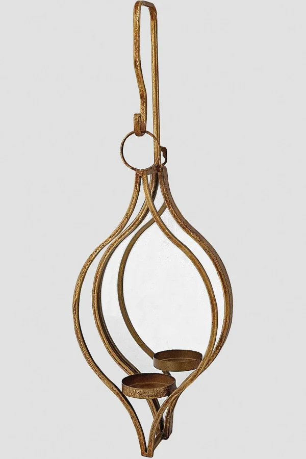Ellie Mirrored Single Candle Holder