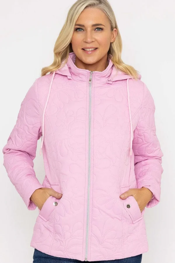Embossed Quilted Jacket