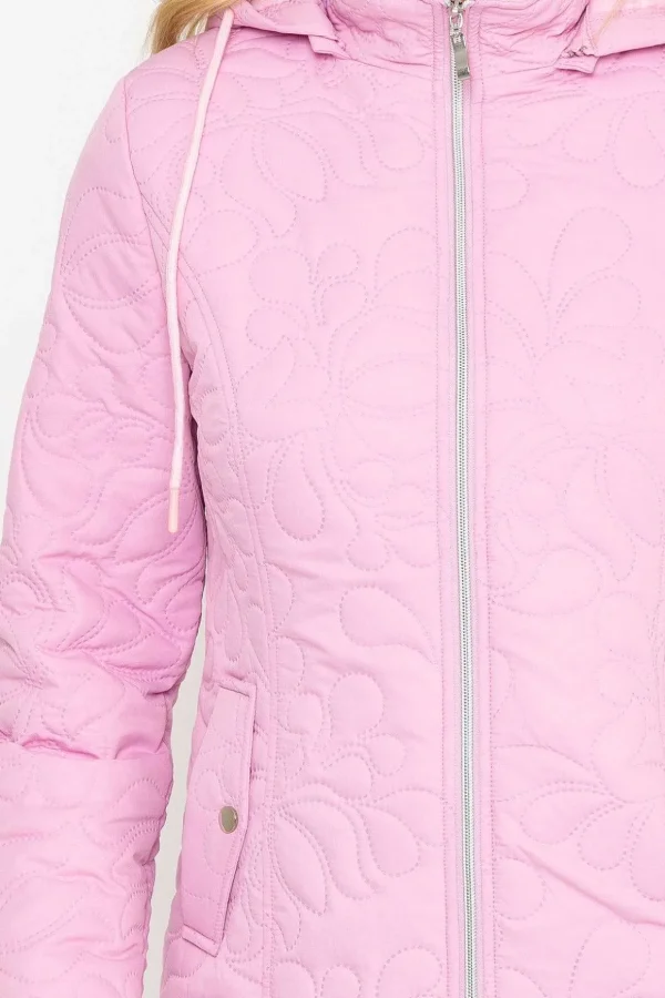 Embossed Quilted Jacket