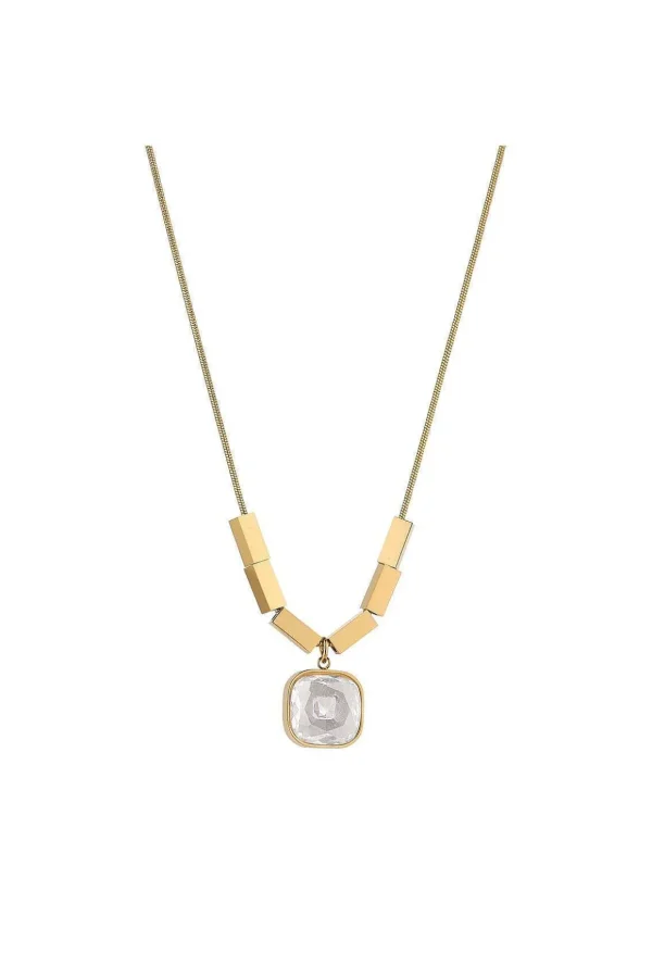 Emmalyn Clear Stone Necklace