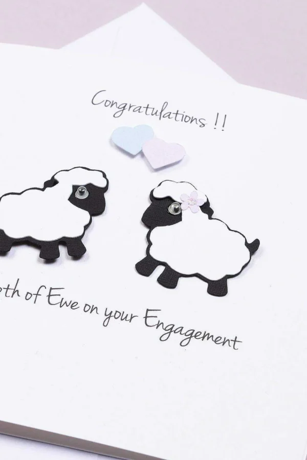 Engaged Handmade Card