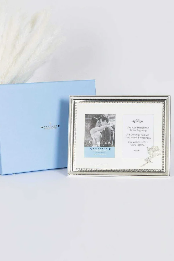 Engagement Double Photo Frame