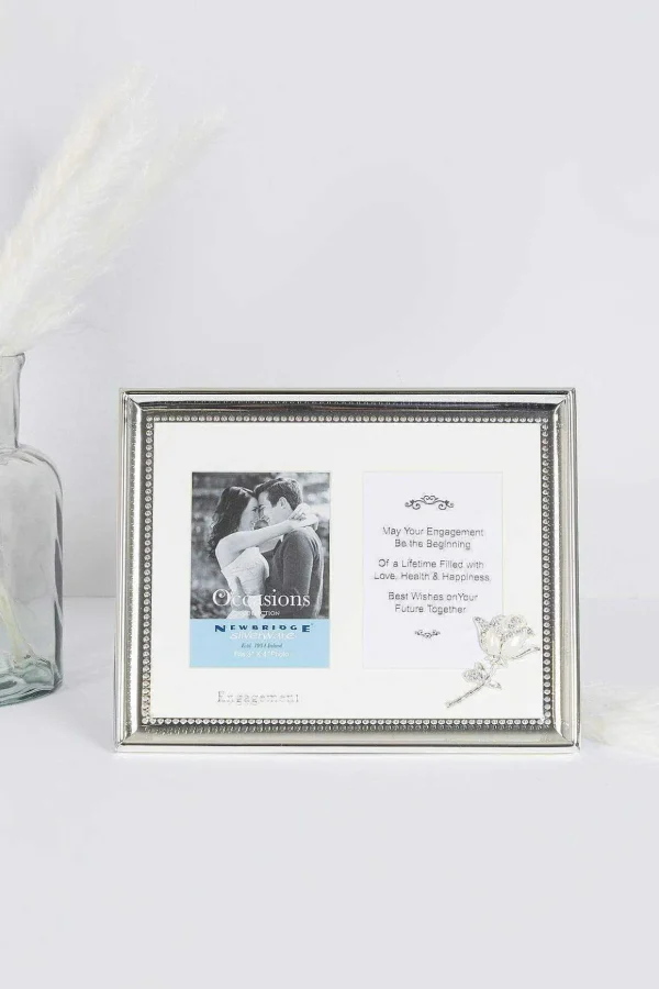 Engagement Double Photo Frame