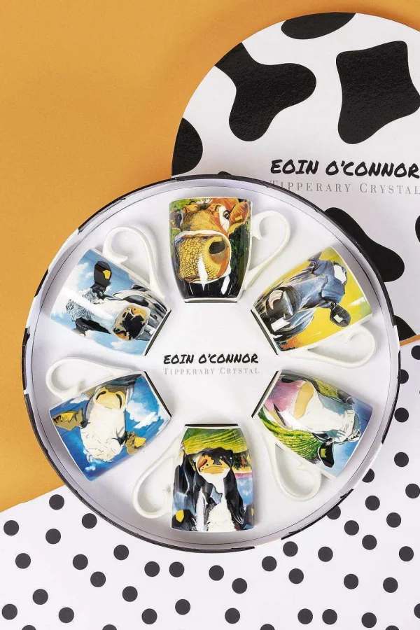 Eoin Oconnor Set Of 6 Mugs In Hatbox